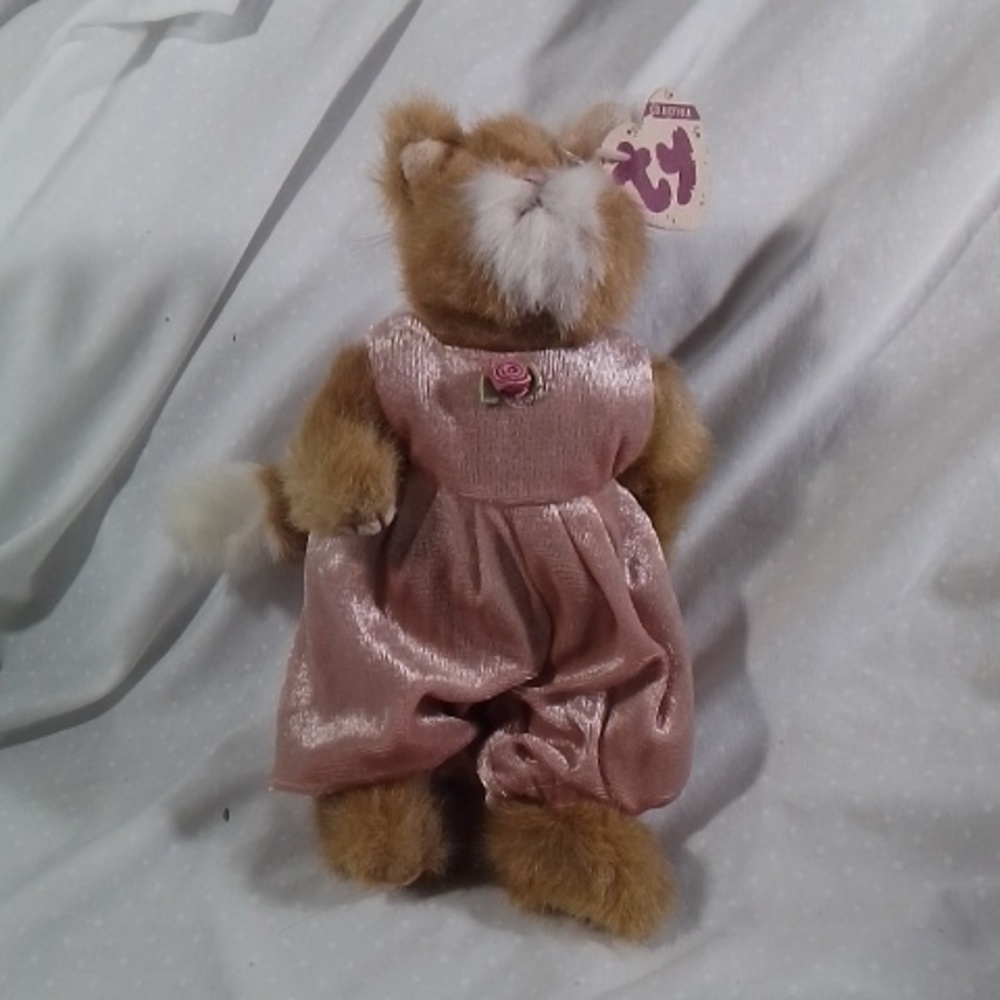Vintage Pouncer The Cat Ty Beanie Baby